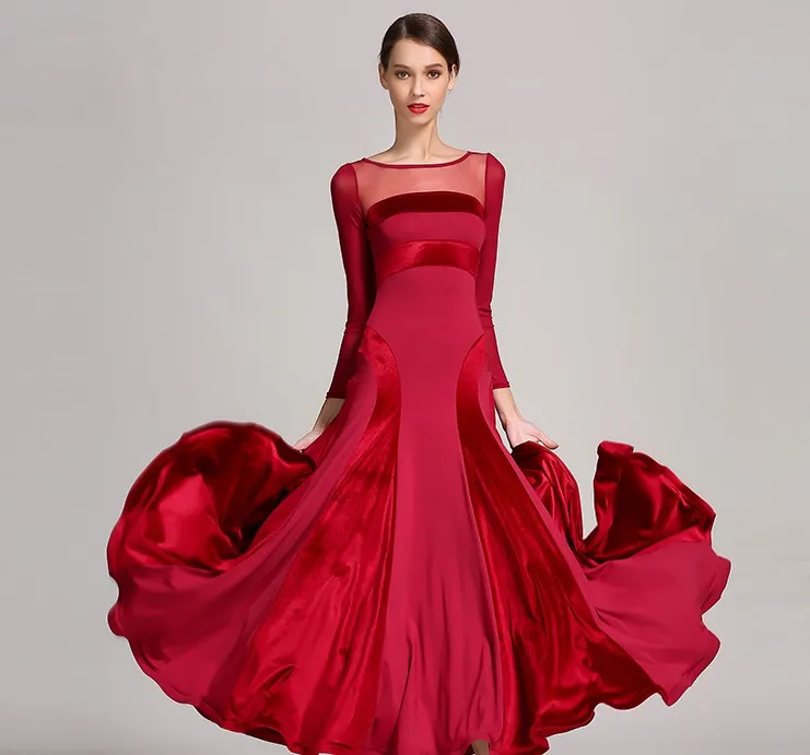 OCTS9047 Ballroom Dance Dress - Elegant & Durable Design
