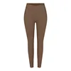 Leggings marrón trufa (cintura en V)