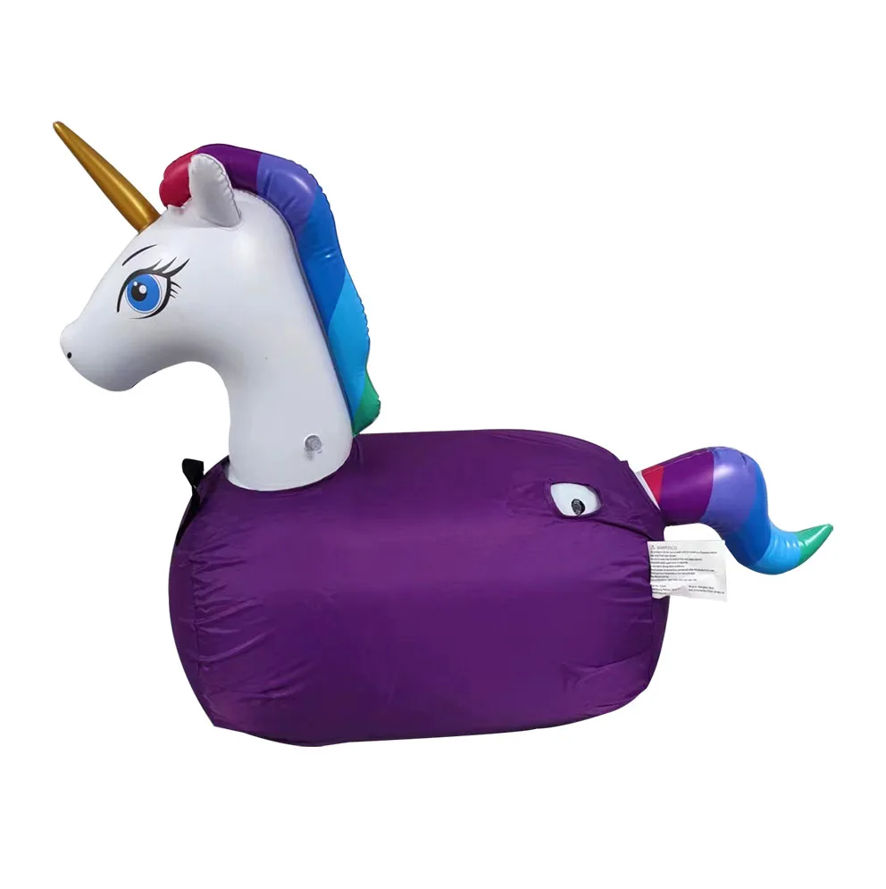 Inflatable Flamingo Animal Rideons Hoppers Large Bouncy Pool Custom