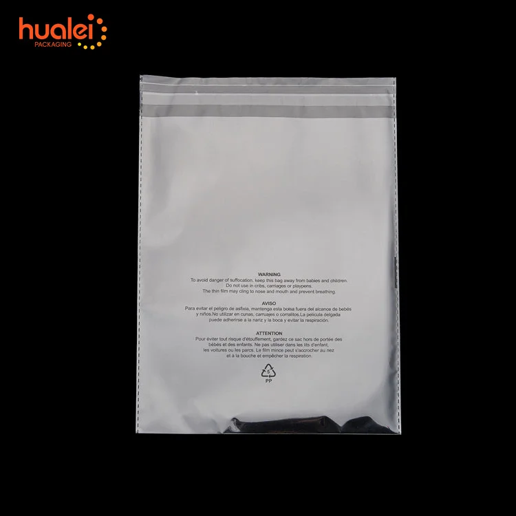 Custom Cellophane Polybag Packaging Clear Plastic Opp Poly Bag With Suffocation Warnings Bags