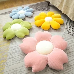High Quality Flower Shaped Decorative Cushion Sofa Decorative Cushion Floor Pillow Seating Cushion