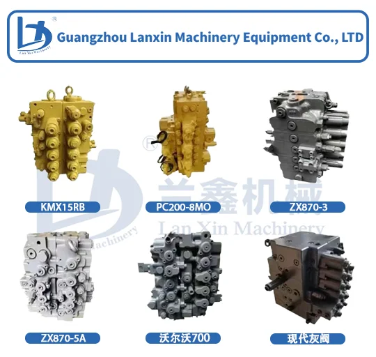 LANXIN Machinery Parts Excavator Parts Hydraulic Control Valve Assembly Modern R335-9 Main Control Valve Main Control Valve
