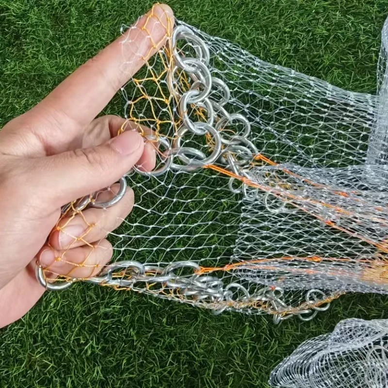 Nylon Monofilament Cast Nets Efficient Bait Catching