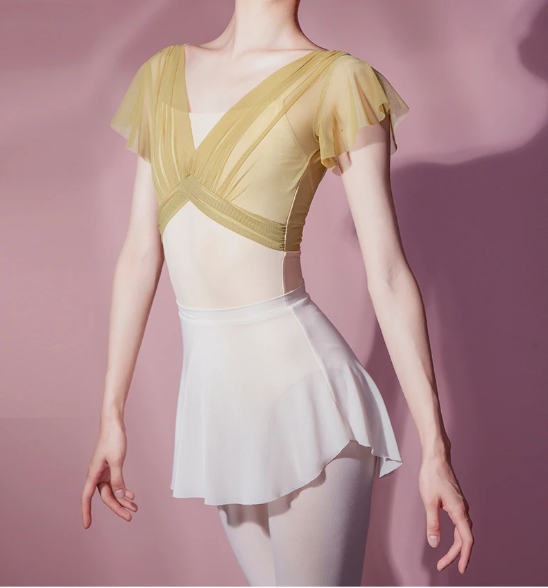 2023 Hot Selling Ballet Bodysuit Silky Fit Ballet Dance Leotards With