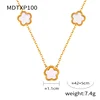 P100- Gold necklace