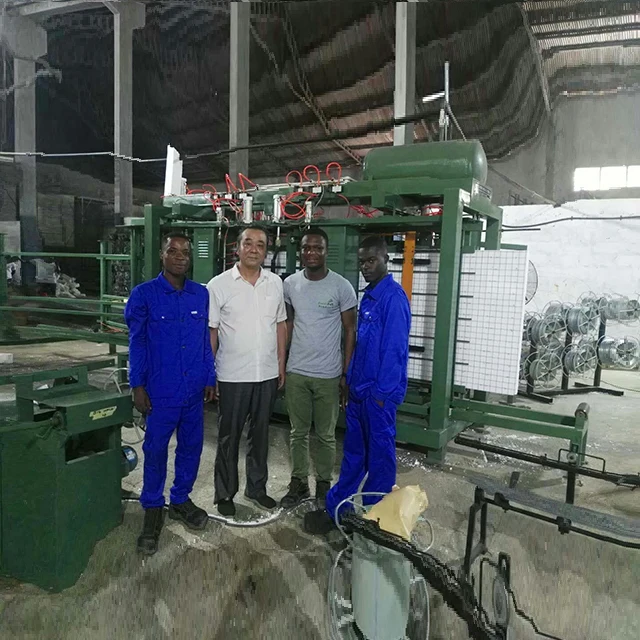 Automatic 3D EPS Steel Wire Foam Panel Making Machine Core Components Including Engine & PLC for Wall Panel Mesh Wire