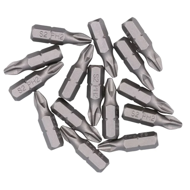 High Carbon Steel Industrial Screwdriver PH2/PZ2/PZ3 Bits Nickel Finish Magnetic Tip Customizable OEM Phillips Screwdriver