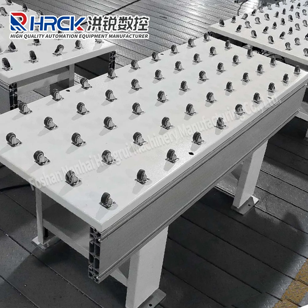 Powerless roller conveyor, roller conveyor belt assembly line, automatic conveyor line, roller frame