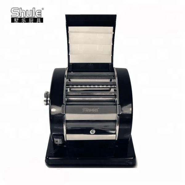 Dough Cutting Machine Black Color Electric Dough Kneading and Cutting Machine