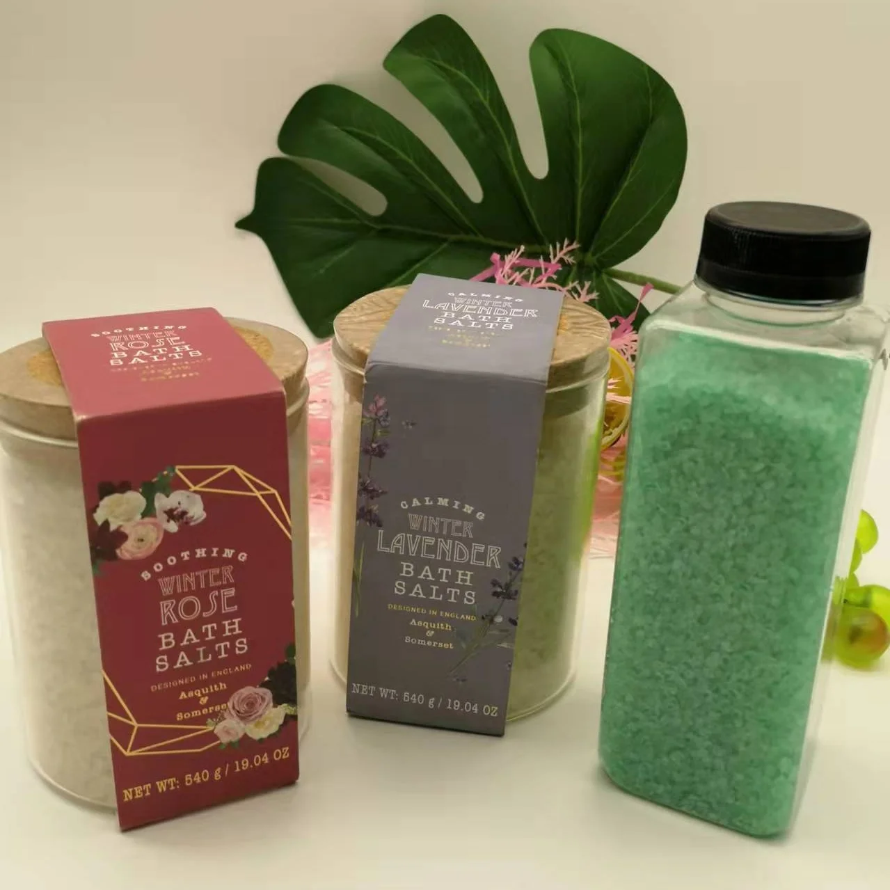 Highquality Private Label Body Organic Lemon Foaming Massage Salts