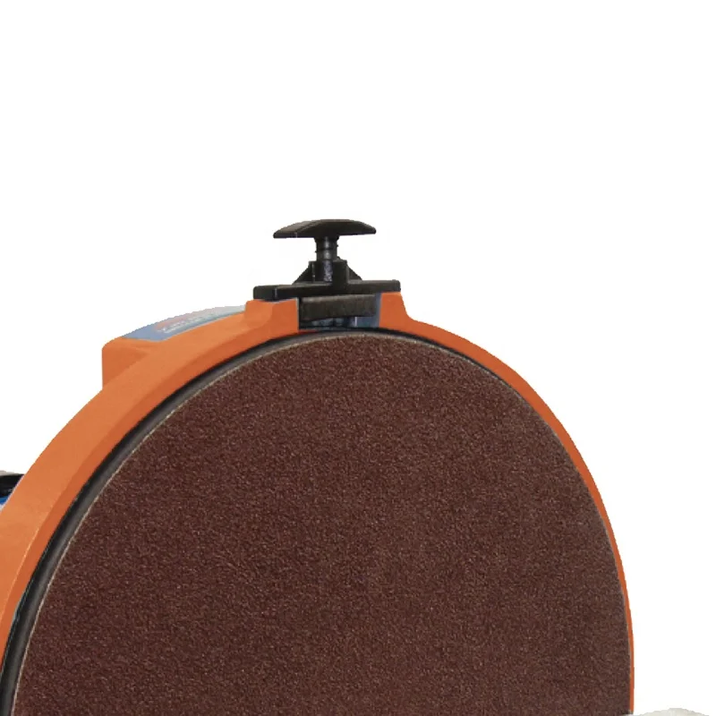 コピー 頑丈なスチールモーターサンディングツール12インチベンチディスクサンダー、ディスクブレーキシステム付き Buy