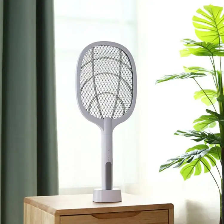 Multi-Function Two-In-One USB Lithium Cell Charge Electronic Swatter Large Voltage Triple Protection for Household Use New Style