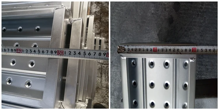 Customized Length Scaffold Metal Plank Scaffolding Steel Catwalk Scaffold Platform Steel Plank