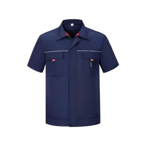 Customized Workwear Set Long Sleeved Labor protection Clothing Factory Workshop Embroidered logo for Men and Women 9901