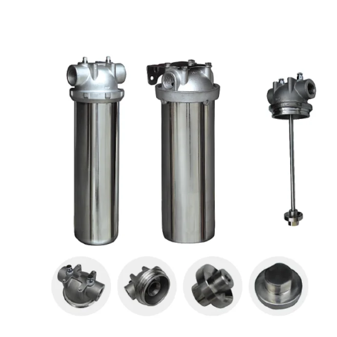 Liquid Oil Wine Beer Paint Filtration Machine Multi Cartridge Filter Housing Stainless Steel