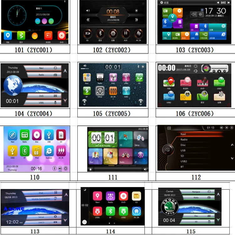 ZYCGOTEC Android 12 Car Radio Player For Audi A4 B8 S4 RS4 8E 8F B9 B7 B6 2din GPS Navigation DVD Stereo