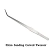 38cm sanding curved tweezer