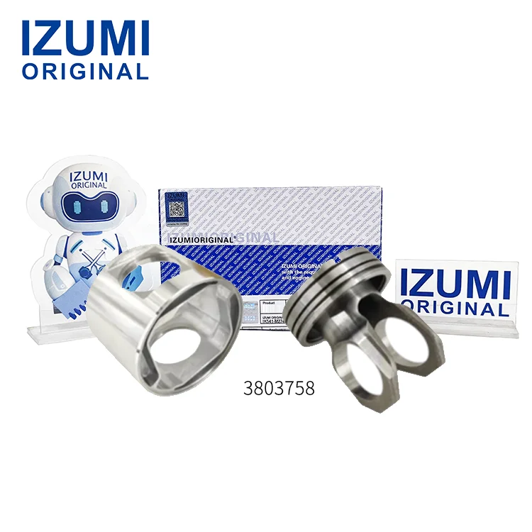 Bộ phận diesel chính hãng IZUMI mã N14 cho động cơ Cummins: piston 3803758, 3803741, 3803739