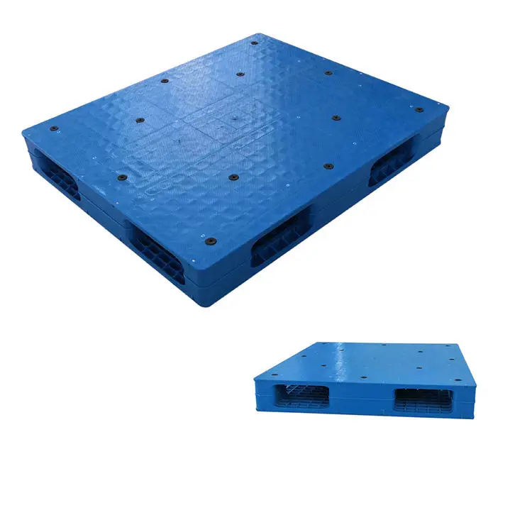 1340*810mm Double Face Heavy-Duty Stackable Industrial Plastic Pallets for Logistics and Export