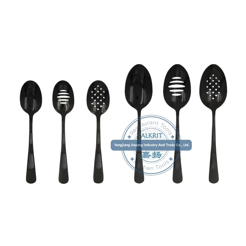 (jyktcs001set) Hot Sale Stainless Steel 18/8 Large Chef Plating Spoon