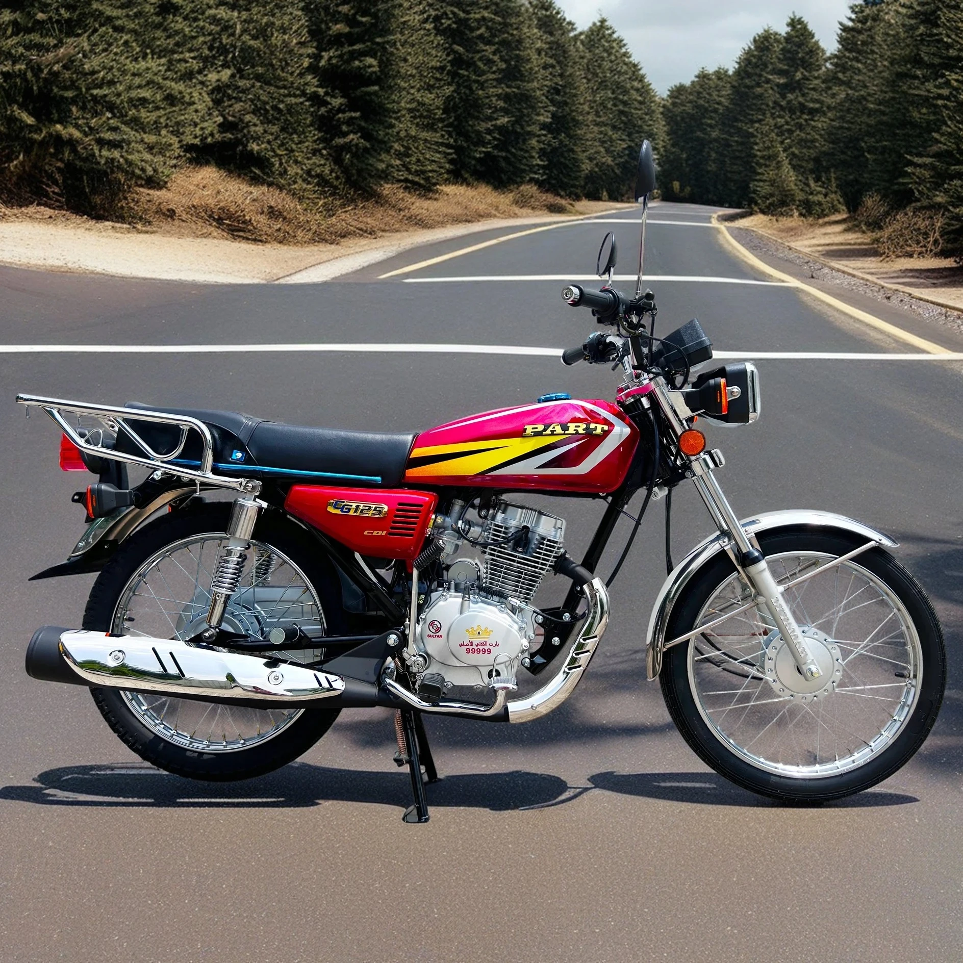 GN125 GN150 ZELZAL Motorcycles: Reliable 4-Stroke Performance