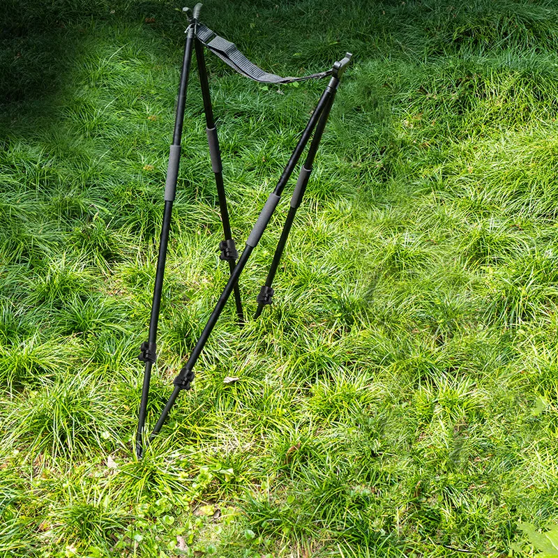 Aluminum Lightweight Hunting Tripod Stand V Yoke Tripod Shooting Rest ...