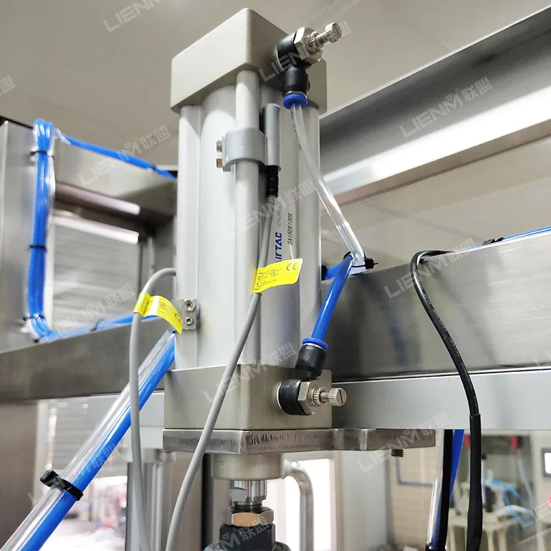 Automatic Liquid Filling Machine 2 Heads Bottling Liquid Soap Shower Gel Liquid Piston Filling Machine