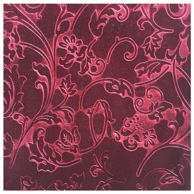 Custom Luxury 3d Embossed Home Decor Italy Curtain Antique Sofa Velveteen  White Upholstery Velvet Fabric for Sofa Cover