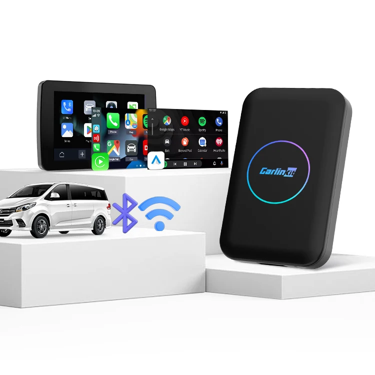 New Carlinkit Ai Box Carplay Module Android Auto 32GB Tbox Lite Smart Car Gadgets Wireless Carplay Adapter youtube netflix