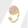Yellow gold (pink diamond)
