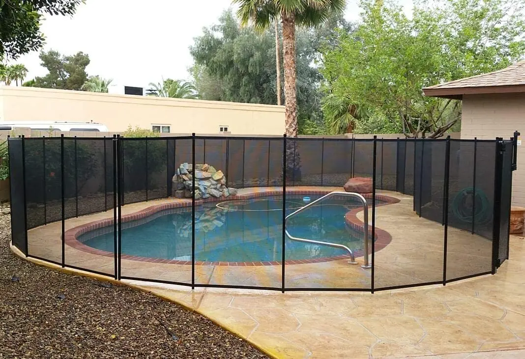 Factory Price Foldable Pool Fence for Pet Dog Kids Safety Protection