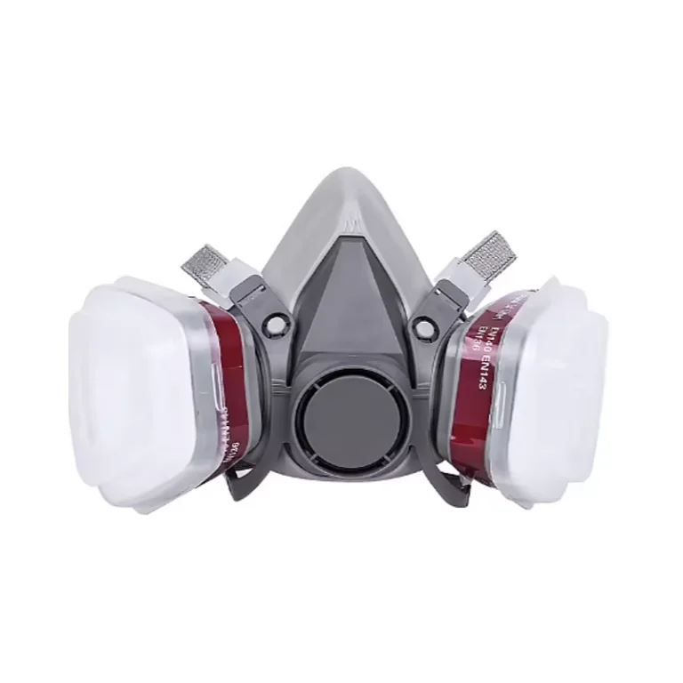 Protective Against Air Pollution Anti Particulate Anti Gas Reusable Half Facepiece Mask Silicone CE Grey Fast Delivery