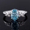 Real solid 10k gold lab diamond ring