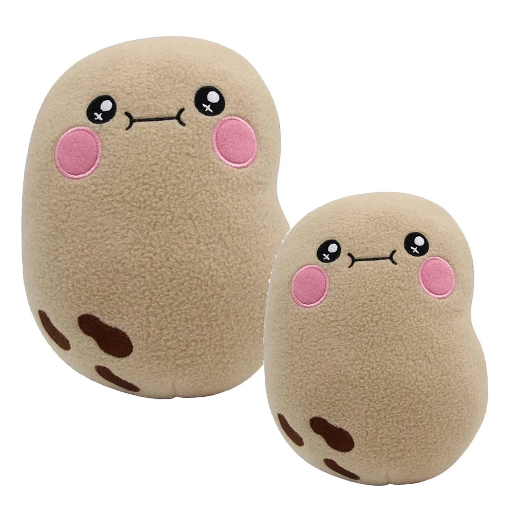 Kawaii Marshmallow Soft Custom Made Vegetable Food Plushies Wholesale Stuffed Potato Plush Pillow Toys