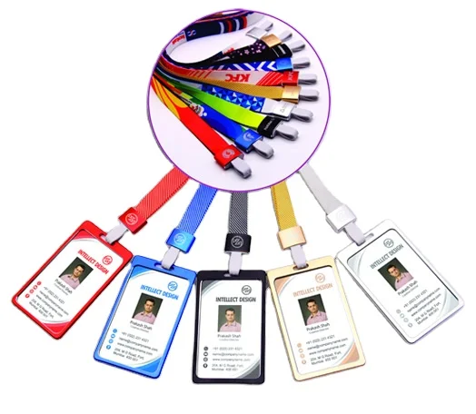 Source Aluminium Aloy High Quality Metallic ID Card Holder for School and  Collage Office with Plastic Protection on m.