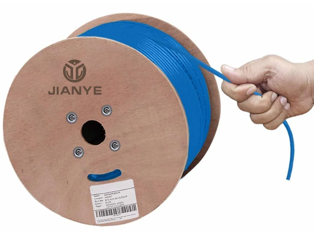 Cat6 1000ft Bulk Cable 100 Pure Solid Bare Copper 23awg 4pair