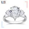 14K white gold
