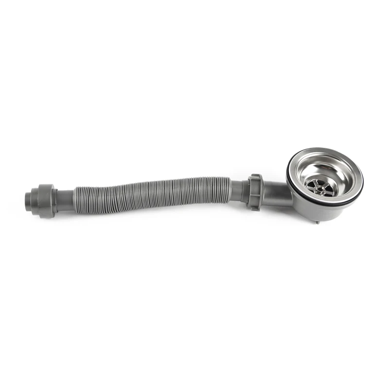product draining anti odor drain kit for kitchen sink drain and garbage disposal flexible sink waste pipe-5