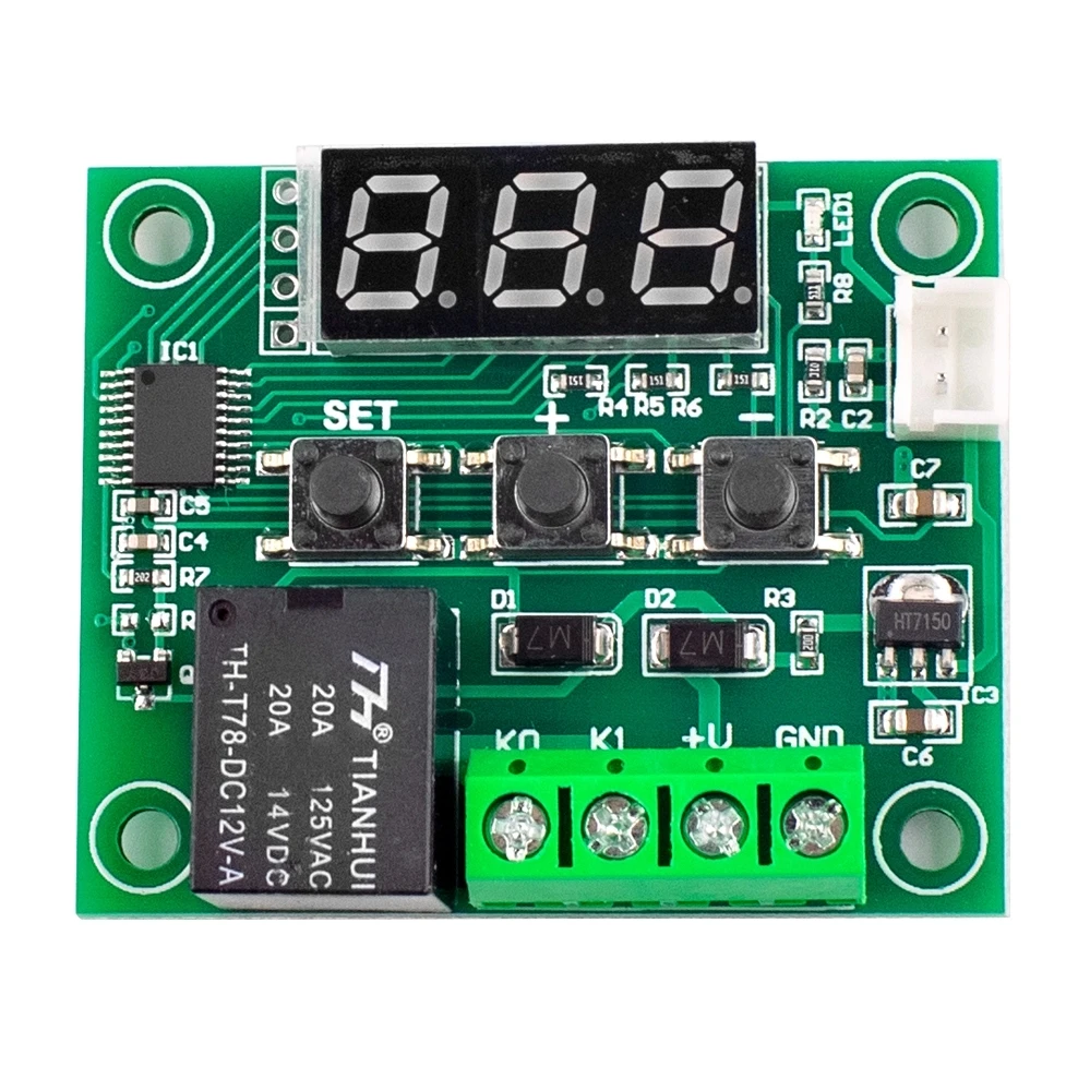 12V Digital Heat Cool Temp Thermostat-Temperature Control Switch Relay Hot-sale