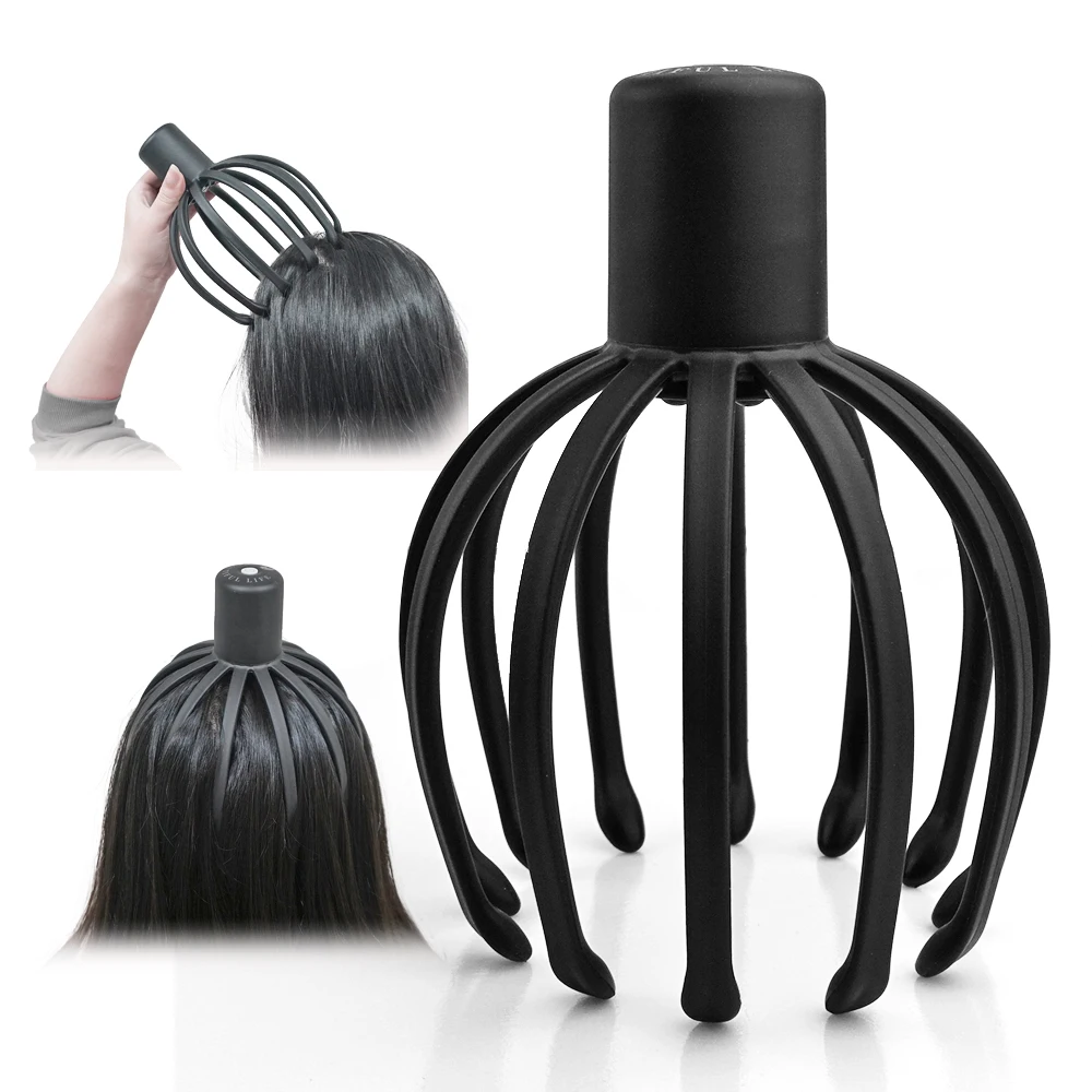 3 режима вибрации головы осьминога массажер