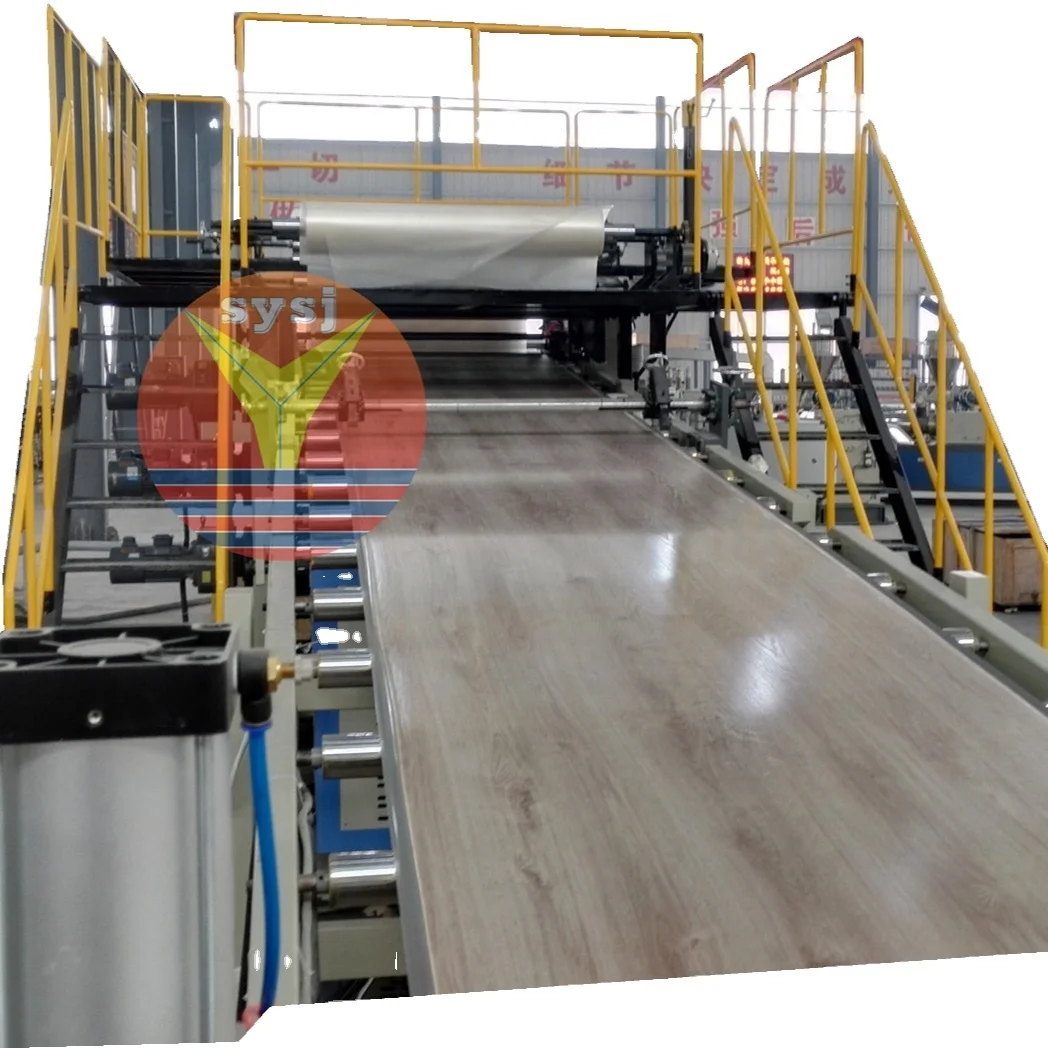 STONE PLASTIC COMPOSITE FLOORING MAKING MACHINE