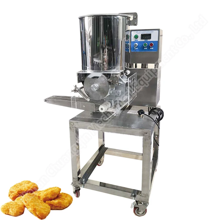 Mcdonalds Chicken Nugget Forming Machine Hamburger Cutlet Form Machine Automatic Chicken Nugget
