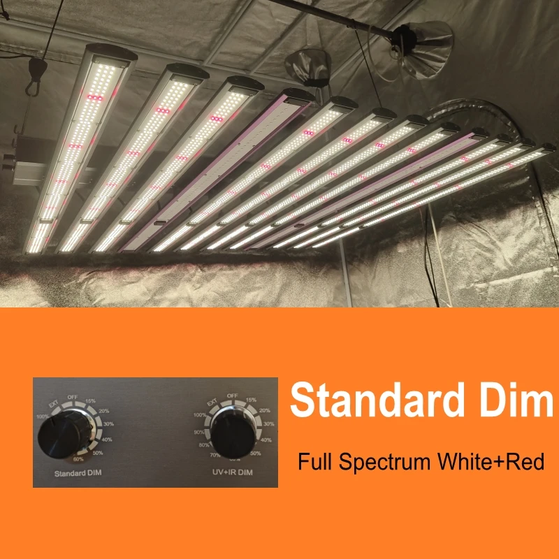 Thailand Lm301h Lm281b Uv Ir Dim 12 Bar 1060w Led Grow Light Full ...