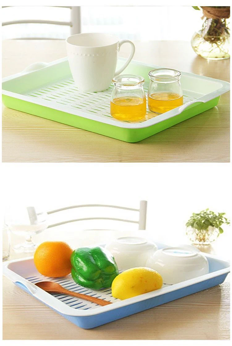 Detachable Drain Board Multipurpose Double Layers Plastic Drain Tray for Office/Home supplier