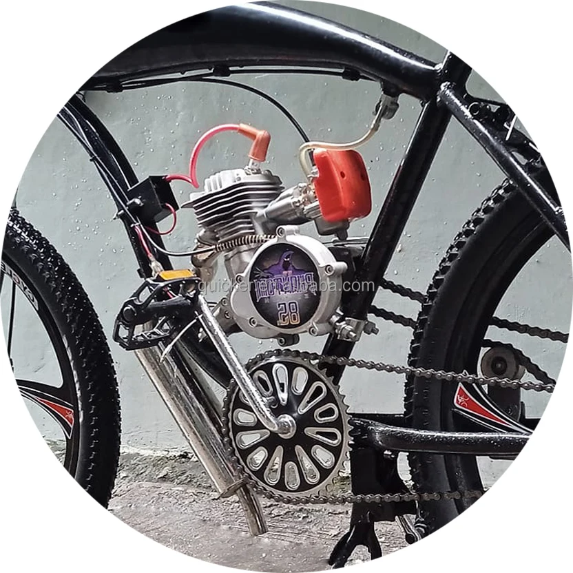 ztmoto phantom85 zweitakt 85cc 80cc motorisiertes fahrrad motor kit  motorisiertes fahrrad