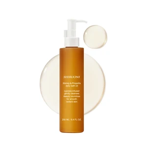 Private Label Honey & Propolis Daily Bath Oil Cypress-infused Nourishing Cleansing Soothening Hydrating Body Shower OIl