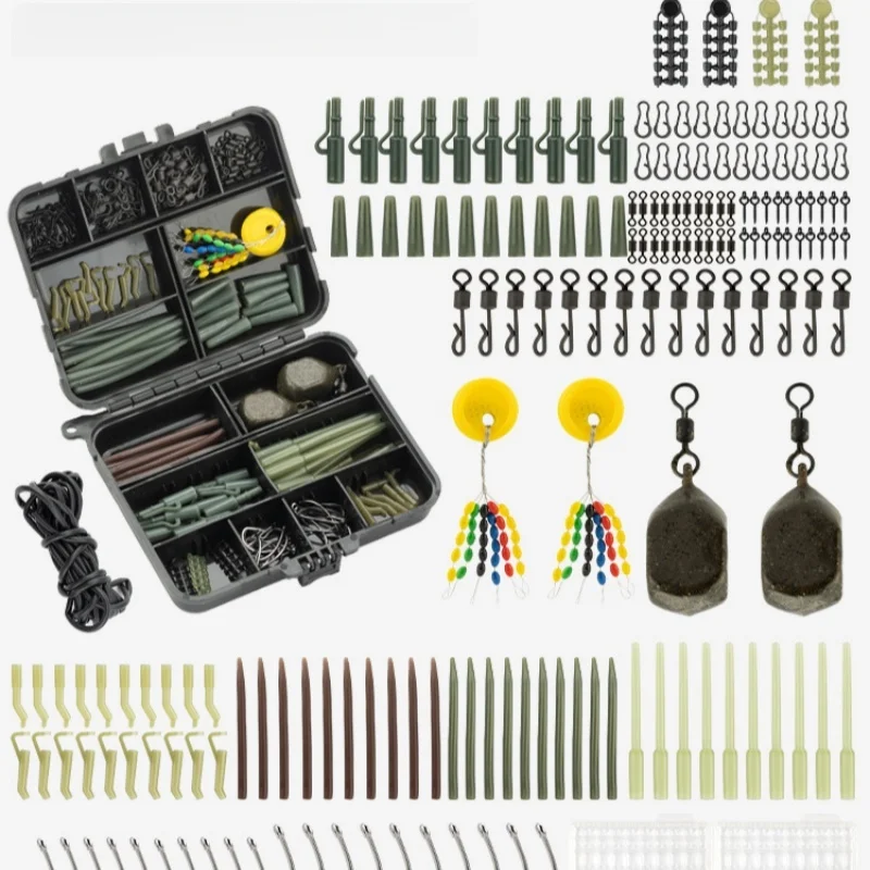 carp fishing accessories usa Equipment Kit, 277pcs Carp Fishing Tackle Box with Carp Hooks Boilies Corn Baits Weights Rigs Swivels Snaps Various Gear Set for Men Gift : Sports & Outdoors which let you use for a very long time.Features Carp Fishing Beginners Kit Carp