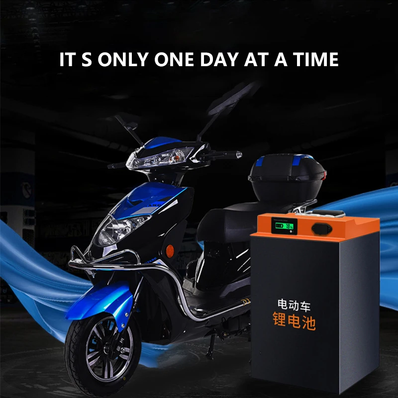 Large Capacity Electric Motorcycle 72v 20Ah Lithium Battery for ...
