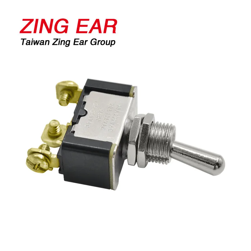 10A 250VAC 15A 125VAC Toggle Switch - ON-OFF DPST Medium 4 Pin