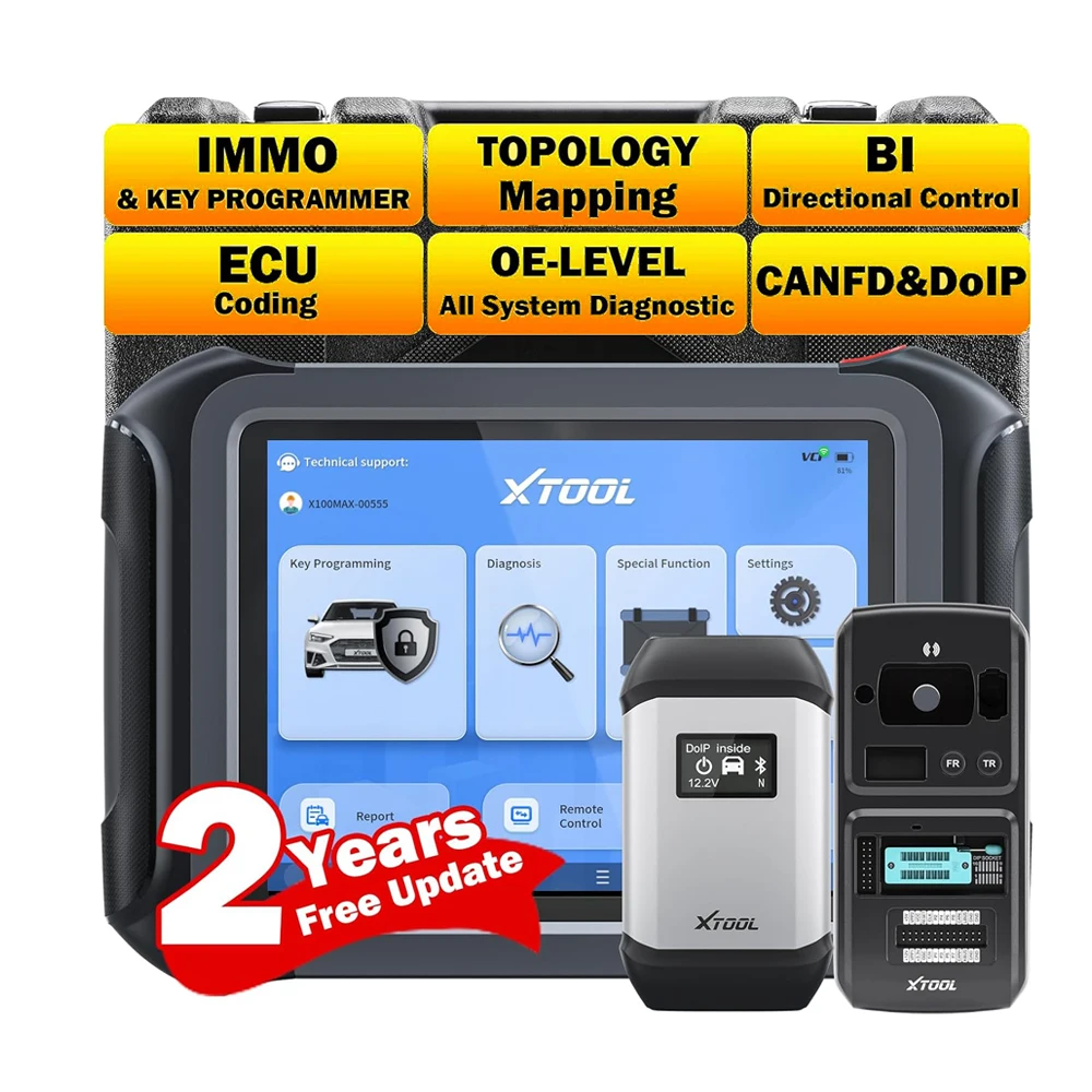 Programmateur De Clés Et Outil De Diagnostic Automobile XTOOL X100 PAD3 - Version Complète, Neuve, 2 Ans De Mises à Jour